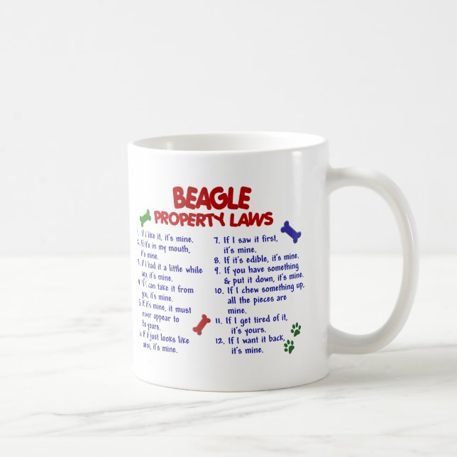 BEAGLE Property Laws 2 Coffee Mug (Right)