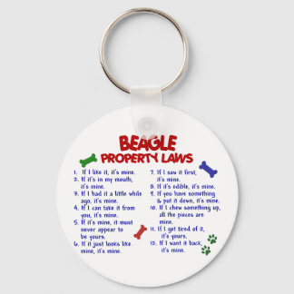 BEAGLE Property Laws 2 Keychain