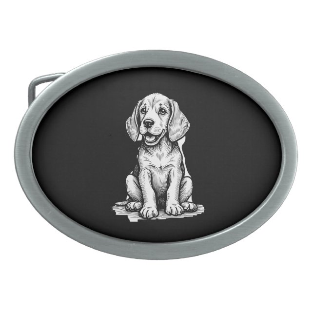 Beagle puppy adorable, family Animal lover Tank To Belt Buckle (Front)