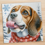 Beagle Puppy Dog Festive Holiday Scene Christmas Jigsaw Puzzle<br><div class="desc">Looking for a fun and engaging activity to share with your family this holiday season? Look no further than our jigsaw puzzle collection featuring playful Beagles! As a dog lover, you'll adore the variety of designs we offer, including cute and cuddly puppies, lovable beagles, and even scenes of beagles snuggled...</div>