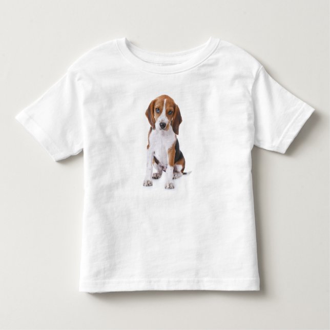 Beagle Puppy Dog Toddler T-Shirt (Front)