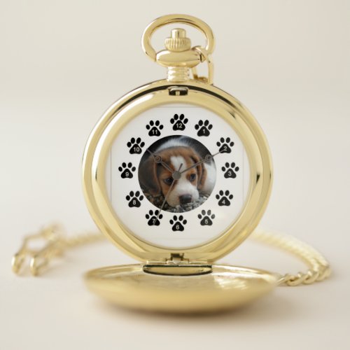 Beagle Puppy Pocket Watch