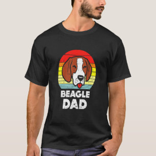 Beagle Retro Animal Pet Hunt Hound Dog Men T-Shirt