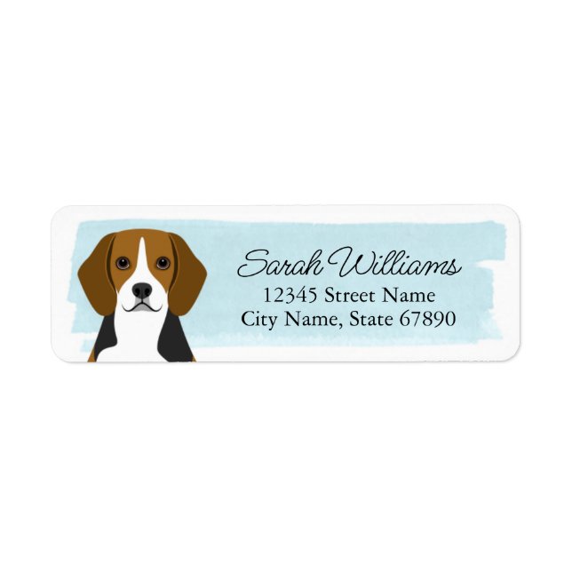 Beagle Return Address Labels (Front)