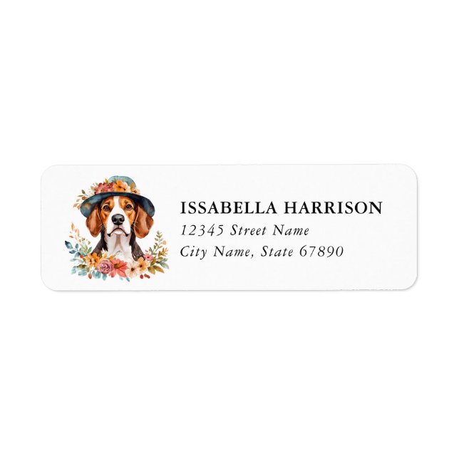 Beagle Return Address Labels (Front)