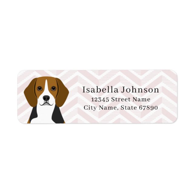 Beagle Return Address Labels (Front)