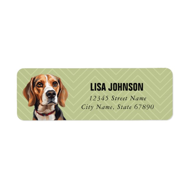 Beagle Return Address Labels (Front)