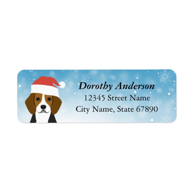 Beagle Return Address Labels (Front)