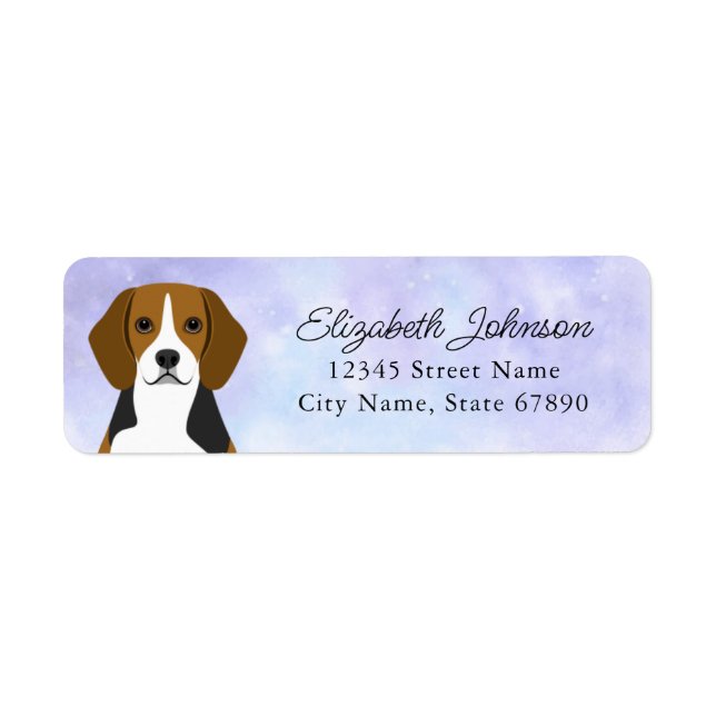 Beagle Return Address Labels (Front)