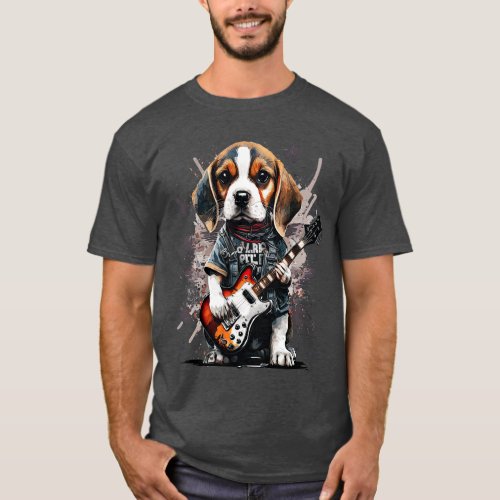 Beagle Rocker 4 T_Shirt