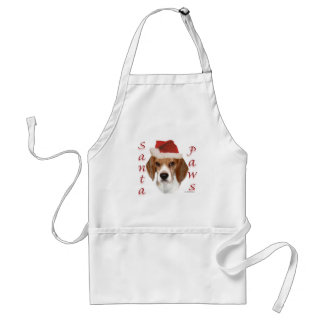 Beagle Santa Paws Adult Apron