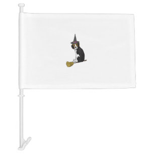 Beagle Shirt Funny Halloween T Shirt Witch Dog Gif Car Flag