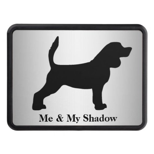 Beagle Silhouette Tow Hitch Cover