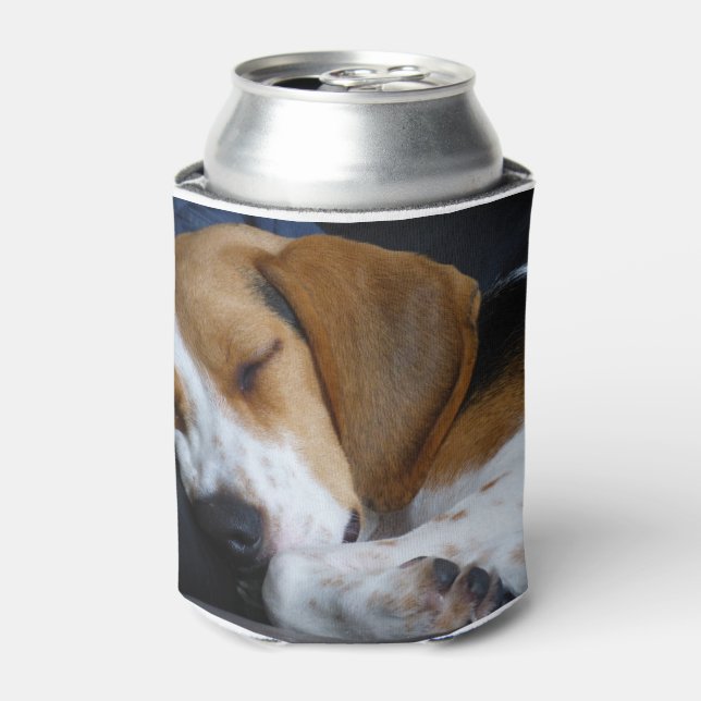 beagle sleeping.png can cooler (Can Front)
