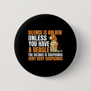 Beagle Small Scent Dog Hunting Pet Breeder Silence Button