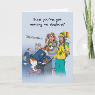 Beagle Sniffer — Funny Birthday Card