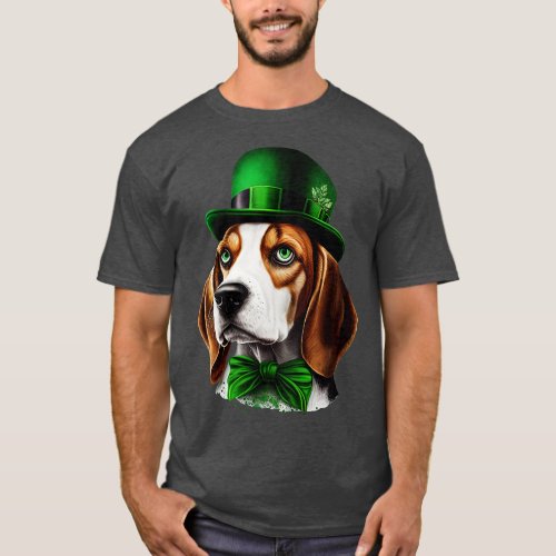 Beagle St Patricks day 6 T_Shirt