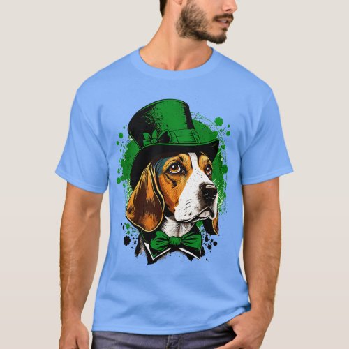 Beagle St Patricks day 8 T_Shirt