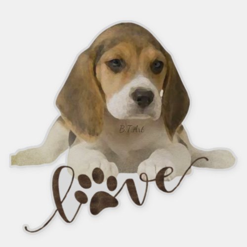 Beagle  sticker