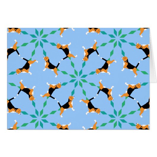 Beagle style cards (Front Horizontal)