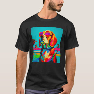 Beagle Summer Vacation T-Shirt