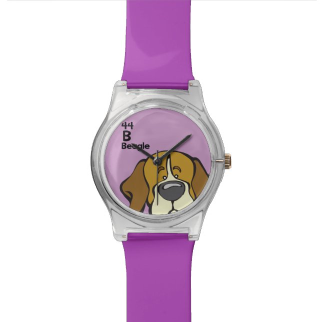 Beagle - The Dog Table Wristwatch (Close Up)