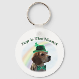 Beagle Top of the Morn Keychain