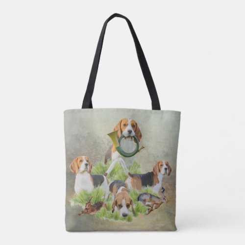 Beagle   tote bag