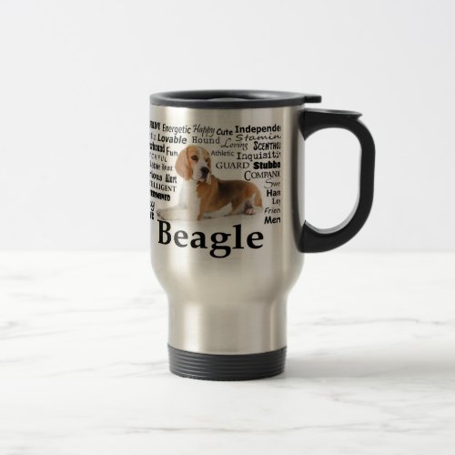 Beagle Traits Travel Mug