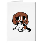beagle tri  puppy cartoon (Front)