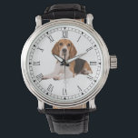 Beagle Watch<br><div class="desc">Beagle on a watch</div>
