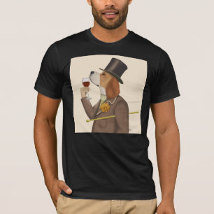 Beagle Wine Snob T-Shirt