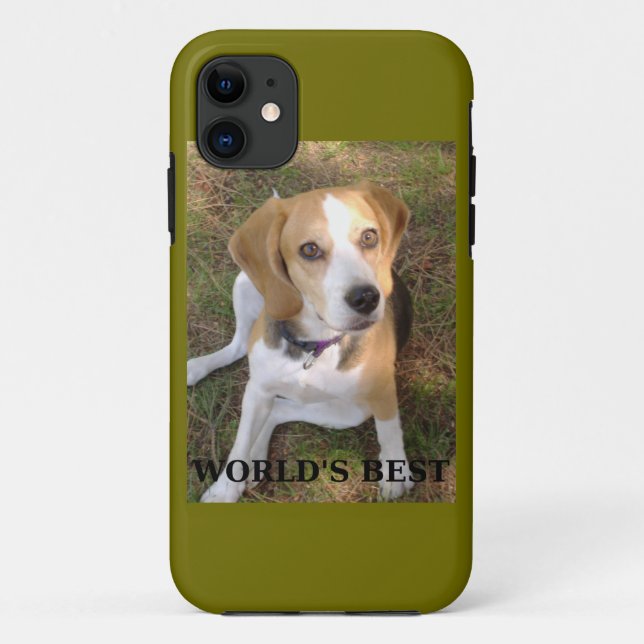 beagle worlds best Case-Mate iPhone case (Back)