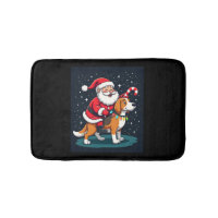 Beagle Xmas Lighting Santa Riding Beagle Dog Chris