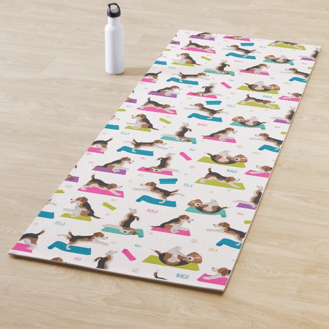 Beagle yoga mat (In Situ)