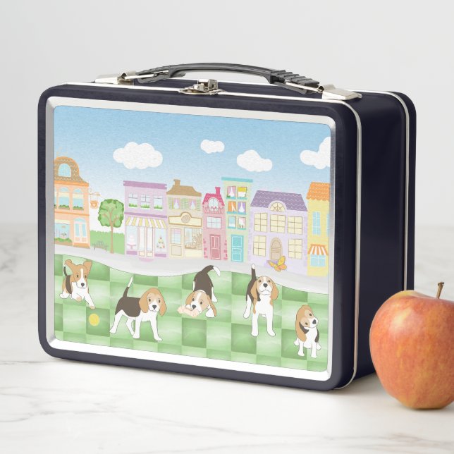 Beagles Metal Lunch Box (In Situ)