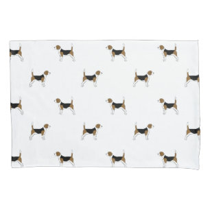Beagles Pattern Pillowcase