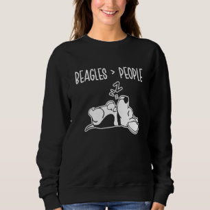 Beagles  People   Dog Beagle Puppy Sweatshirt