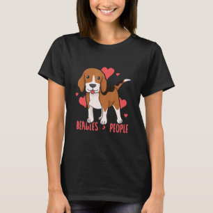 Beagles People Puppy Dog Beagle T-Shirt