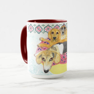 Beagles Pool Party Mug