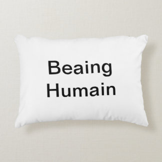 Beaing Human: Navigating the Essence of Our Shared Accent Pillow