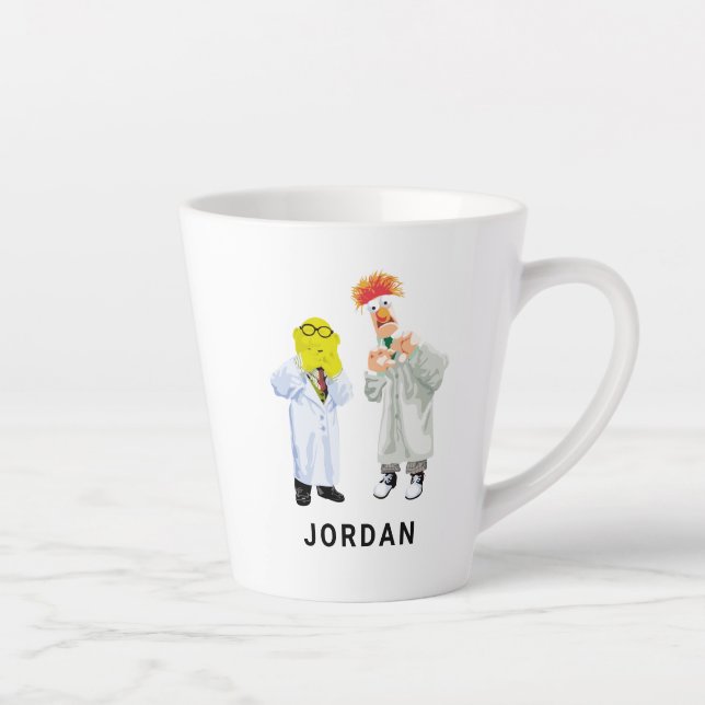 Beaker and Bunsen Disney Latte Mug (Right)