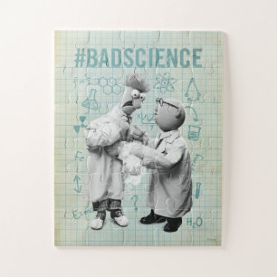 Beaker & Bunsen   #BadScience Jigsaw Puzzle