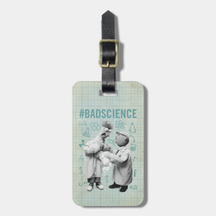 Beaker & Bunsen   #BadScience Luggage Tag