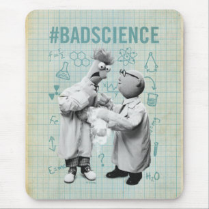Beaker & Bunsen   #BadScience Mouse Pad