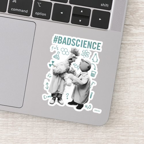 Beaker  Bunsen  BadScience Sticker