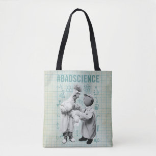Beaker & Bunsen   #BadScience Tote Bag
