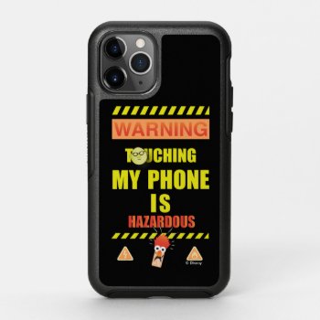 Beaker & Bunsen | Touching My Phone Is Hazardous Otterbox Symmetry Iphone 11 Pro Case by muppets at Zazzle