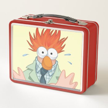Beaker Metal Lunch Box by muppets at Zazzle