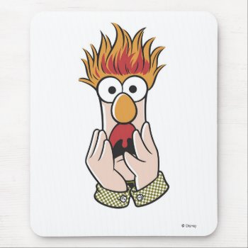 Beaker Screaming Disney Mouse Pad by muppets at Zazzle